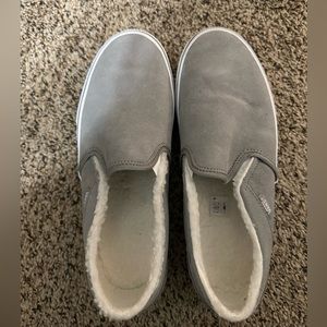 Vans Sherpa Lined slip Ons